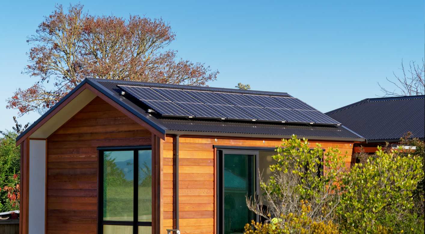 A photo of solar panels being installed in Karoonda SA