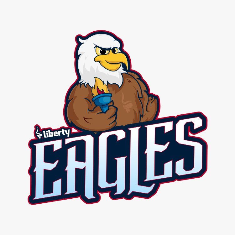 Liberty eagle mascot.