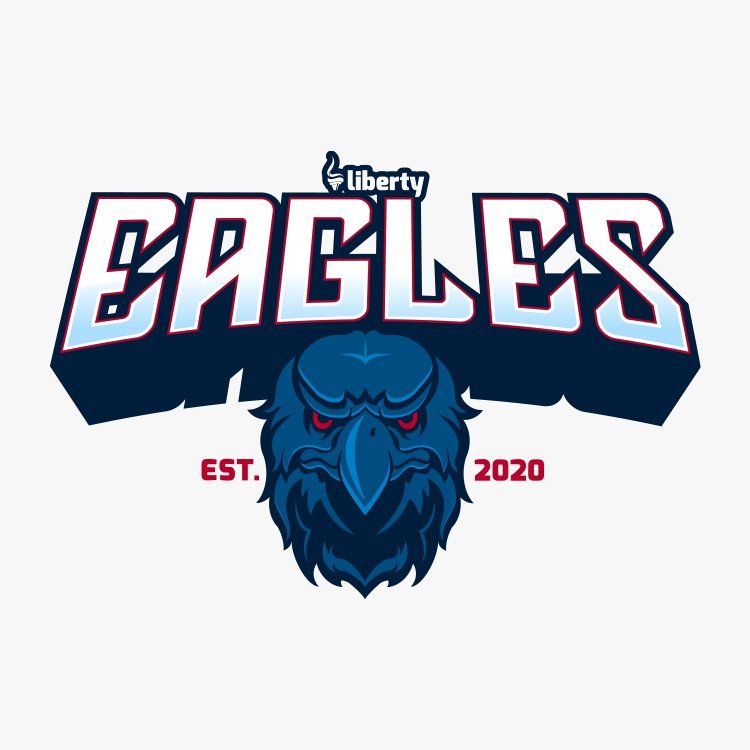 Liberty eagle mascot.