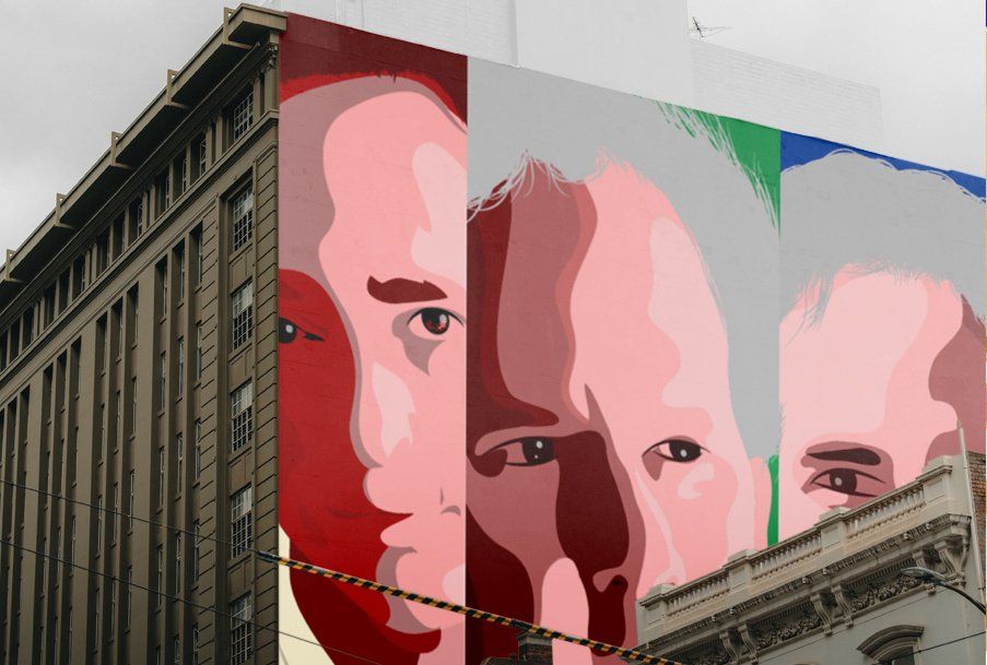 Illustration mural.