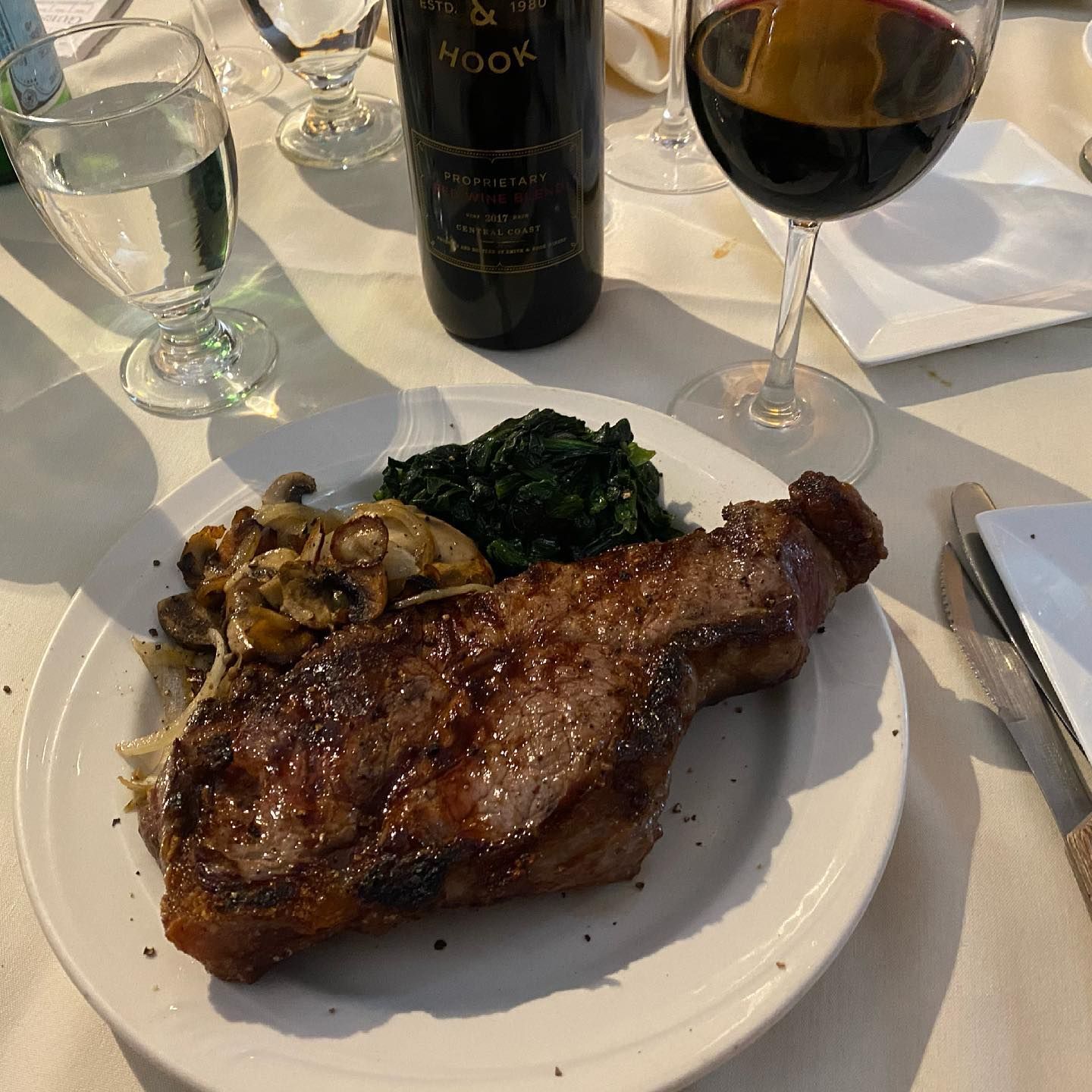 Large Steak — Hudson, NY — Fino Restaurant