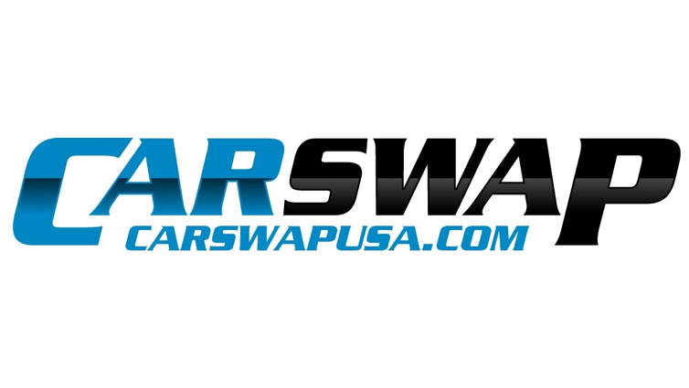 CarswapUSA.com logo in blue, black, and red on a white background
