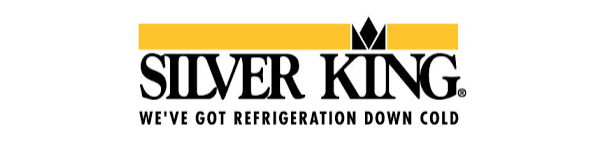 Silver King logo with yellow bar and crown icon above black text, reading 