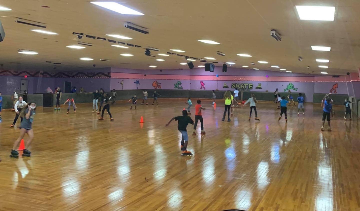 Skate Rink Dining Area — Shreveport, LA — Aggie’s Skate Connection