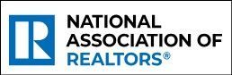 National Association of Realtors logo with blue “R” icon and black-and-blue text