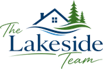 The Lakeside Team logo with a blue house, green trees, and flowing blue waves