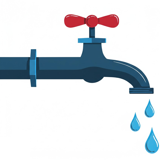 Leaking Taps illustration
