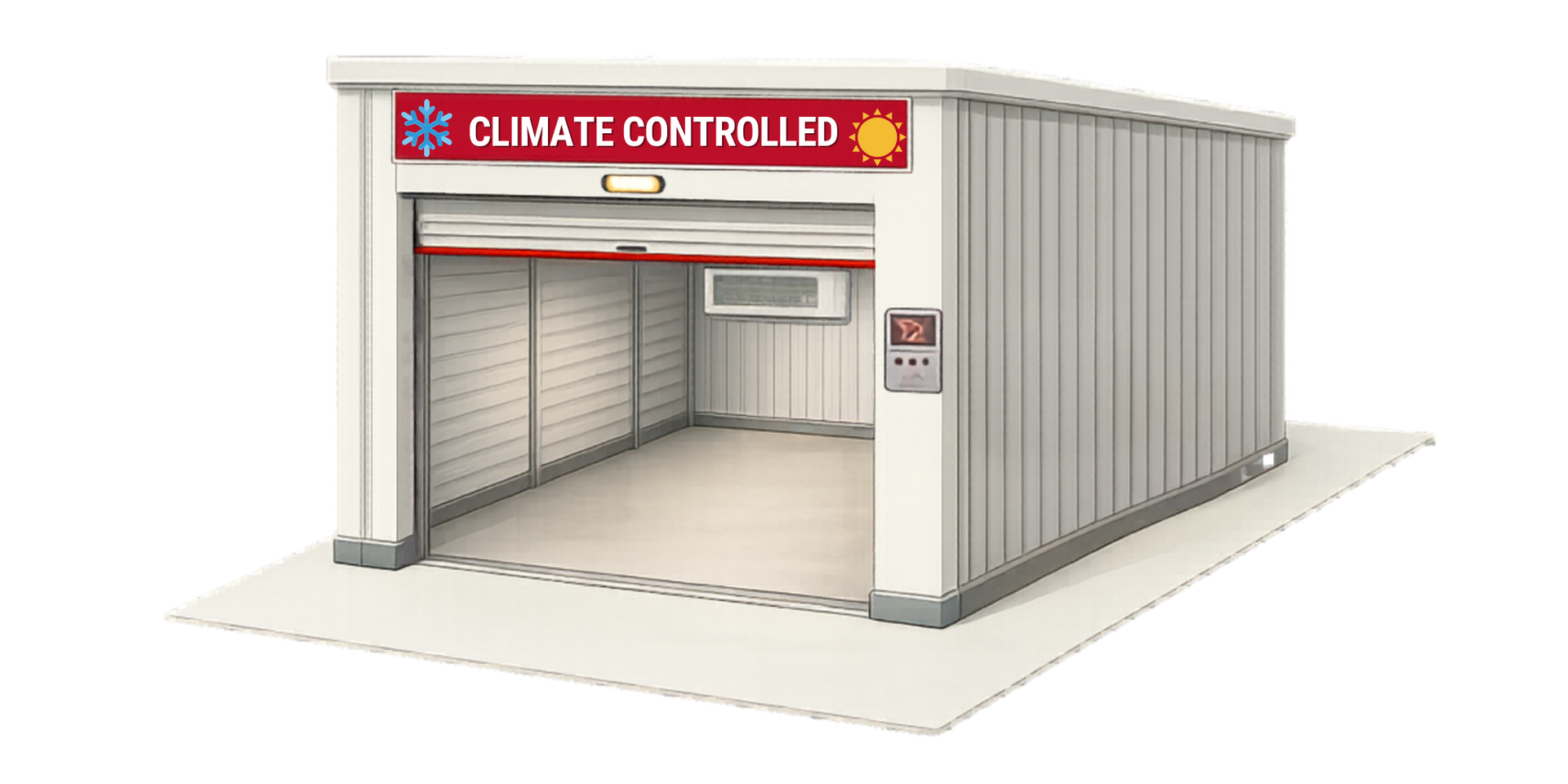 Climate-controlled storage units in Creswell, OR