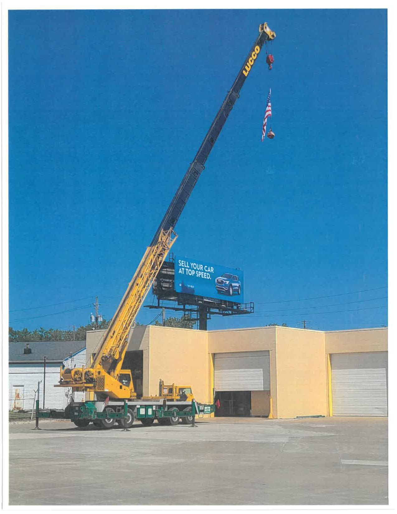 Parked Crane — Akron, OH — Frank Lucco Company