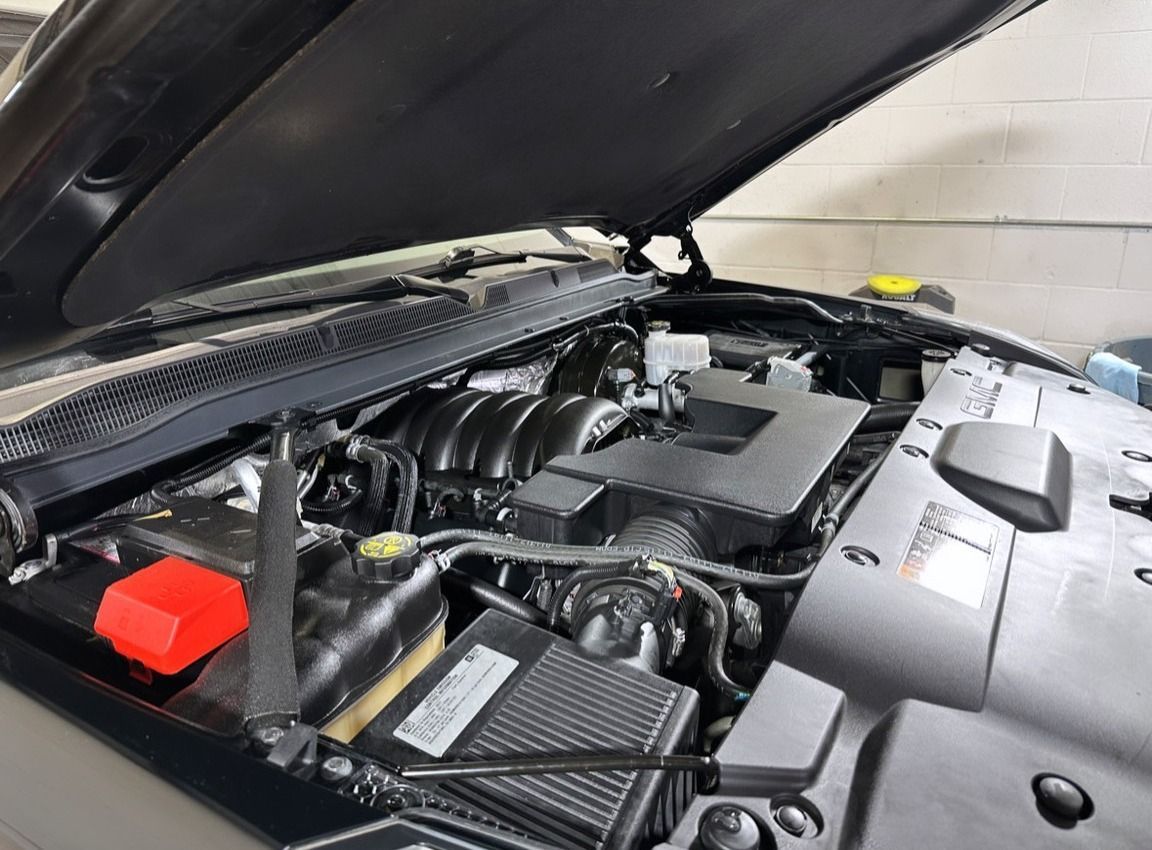 detailed car engine