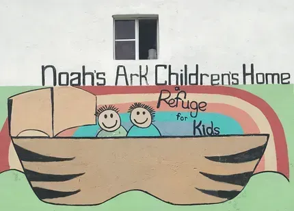 A wall mural for