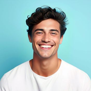 Teen smiling