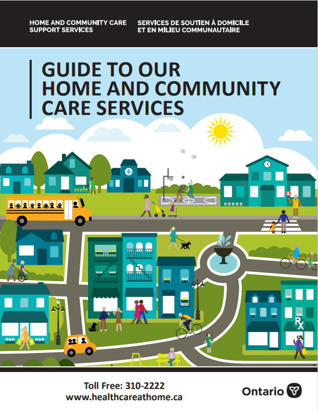 A guide to our home and community care services from ontario