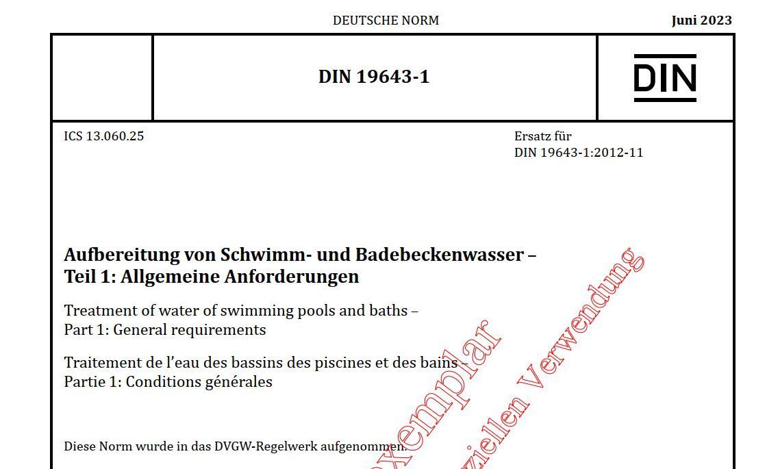 DIN 19643:2023-06  ist erschienen