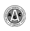 A black and white logo for the american general contractors of america.