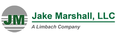 The logo for jake marshall , llc is a limbach company.