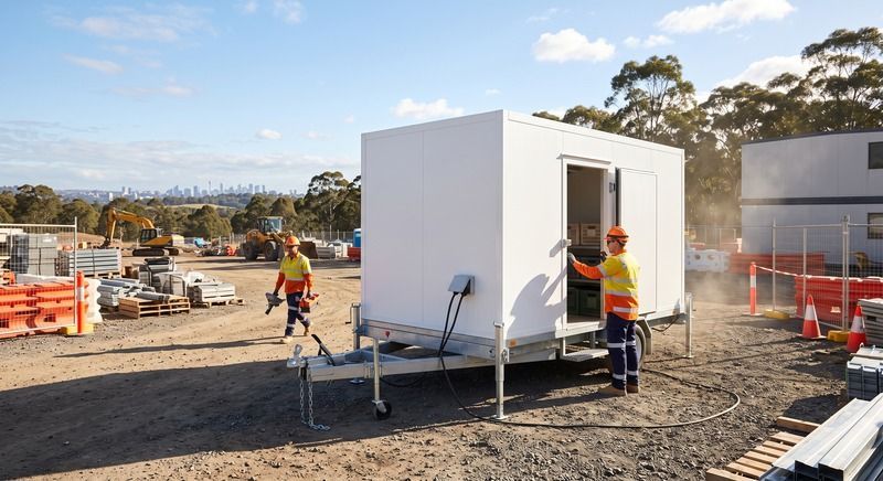 Mobile cool room hire