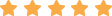 Four orange stars and one faded star rating icon