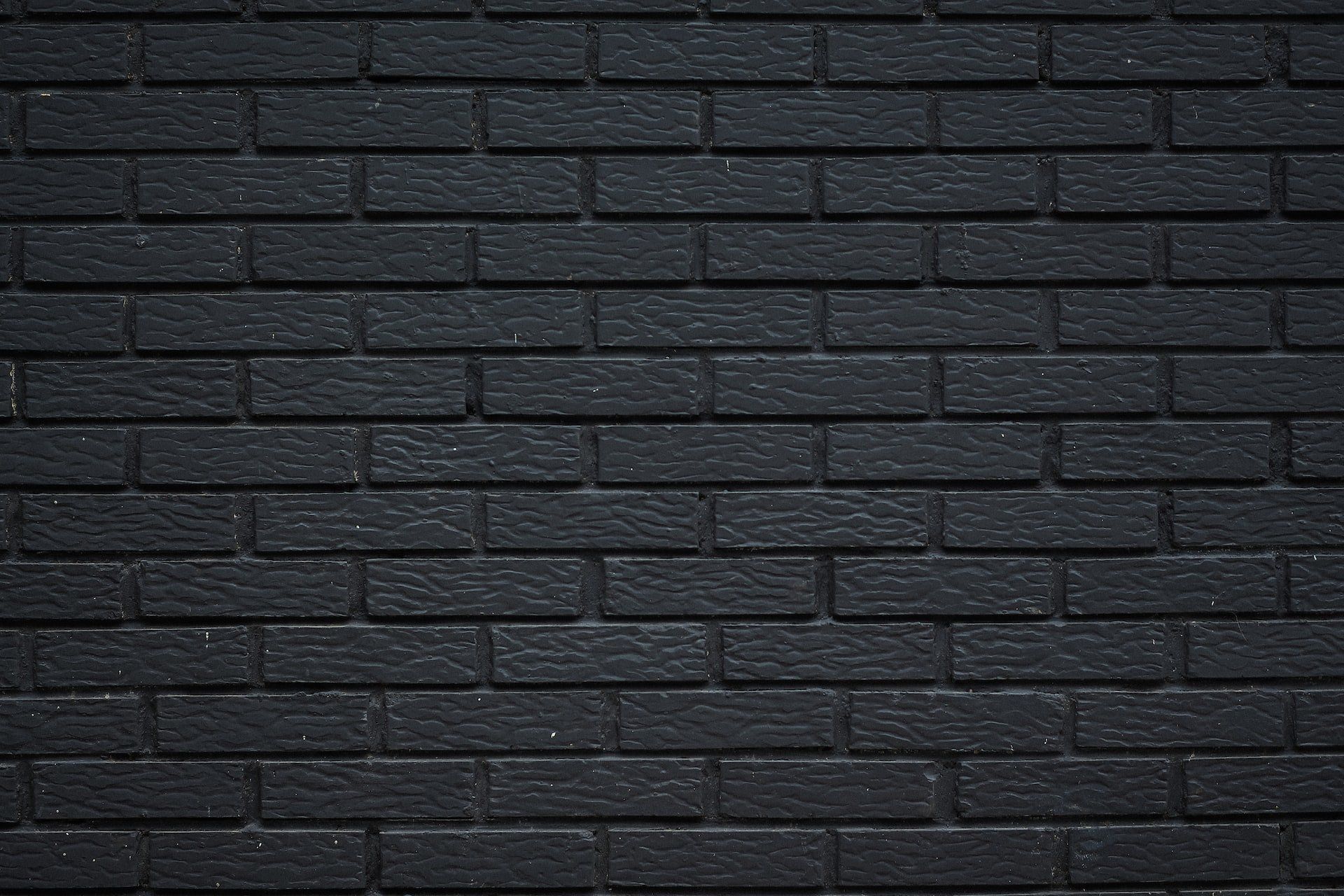 Black brick interior
