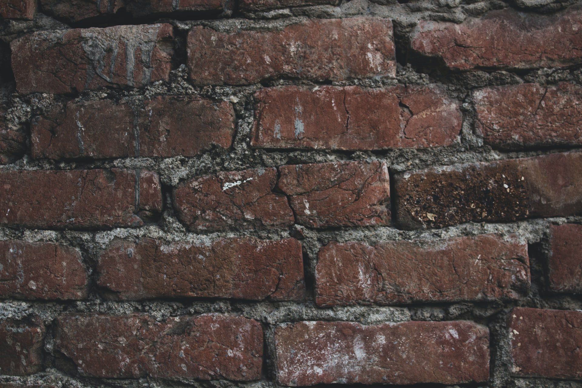 terrace made of demolition brick