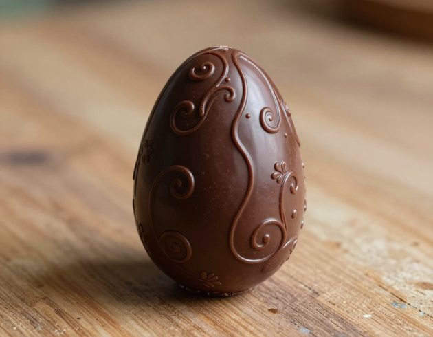 Artisan Easter chocolate egg