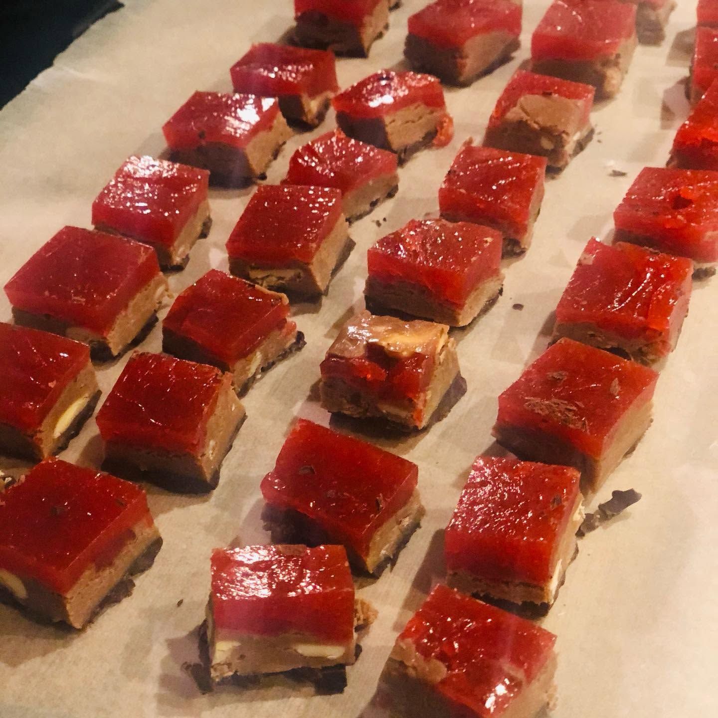 Experimental chocolate product — new technique or unusual ingredient
