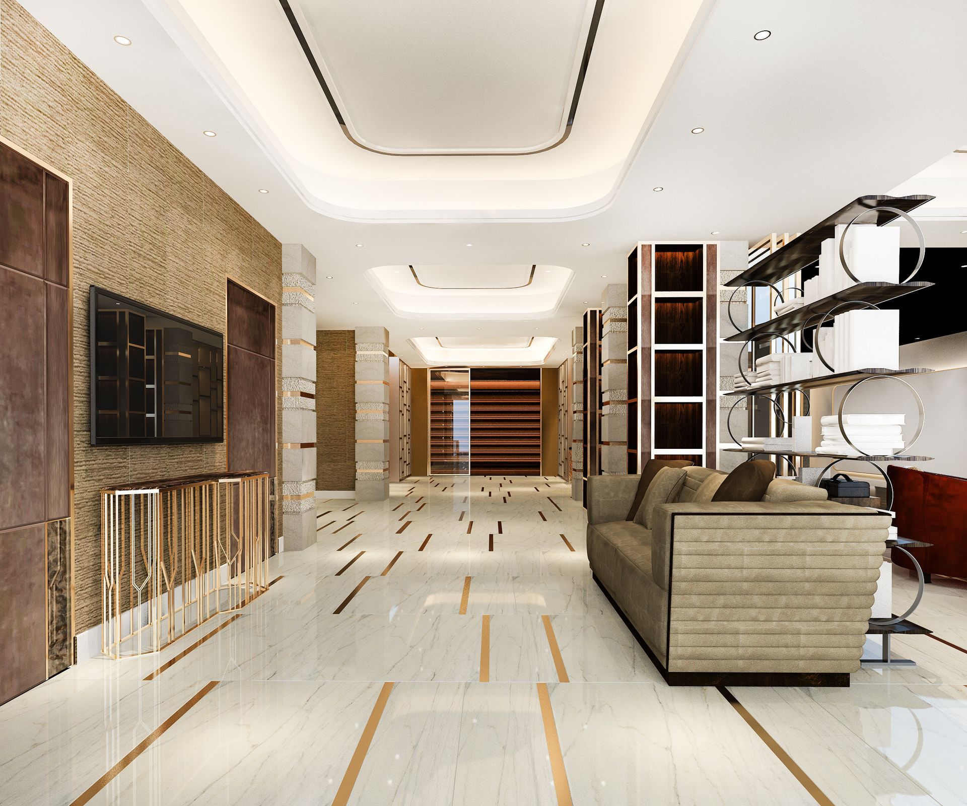 luxury hotel office