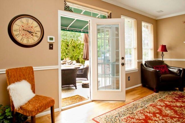 single patio door replacement