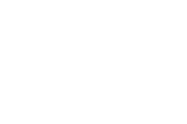 White Huntington Security Systems Logo with Deer in Shield Over