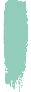 GK Marketing Online | A brush stroke of light blue paint on a white background.