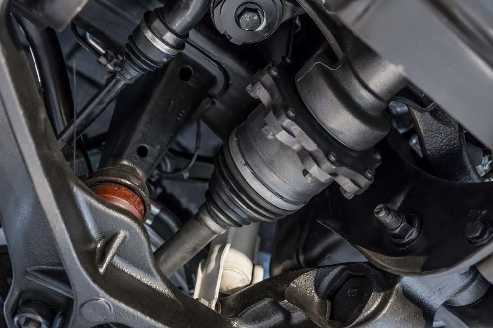 A Close up Of a Drive Shaft in A Car Engine — Coastal Mechanical Solutions In Albion Park Rail, NSW