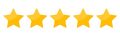 Five gold stars.
