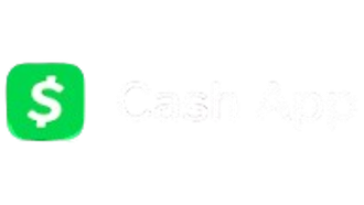Green Cash App logo with white dollar sign on a white background