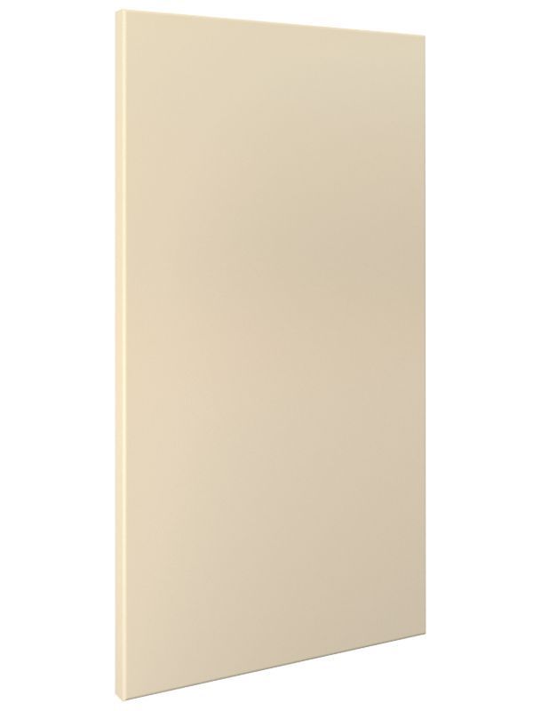 Eased Edge Door Front Style Option With Eggshell Ivory Finish
