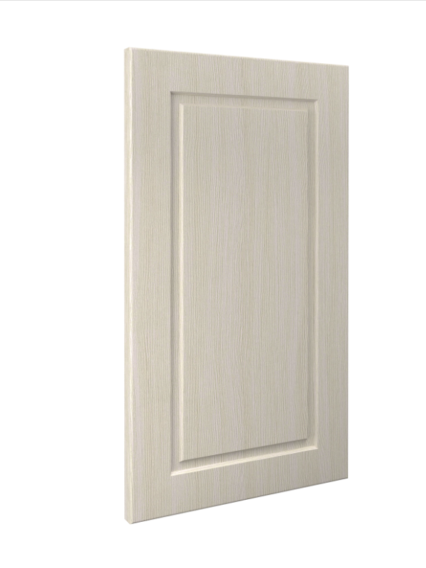 Modern Raised Door Front Style Option With Morning Mist Finish