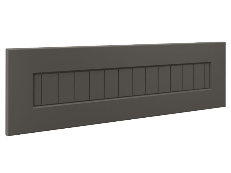 Bead Board Drawer Front Style Option With Blue Stone Finish