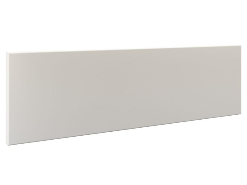 Eased Edge Drawer Front Style Option With Matte Soft Snowdrift Finish