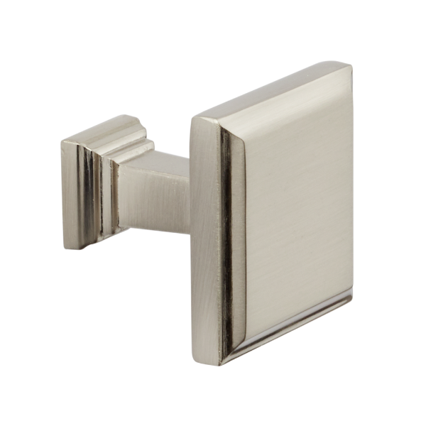 Transitional Square Knob Hardware Style Option