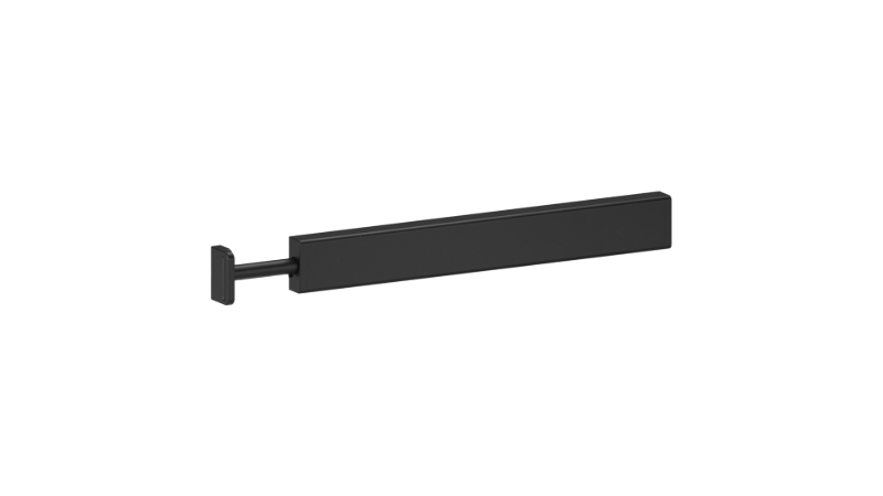 Matte Black Color Option for Valet Rack