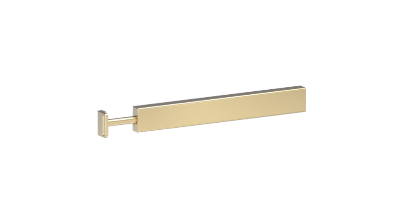 Matte Brass Color Option for Valet Rack