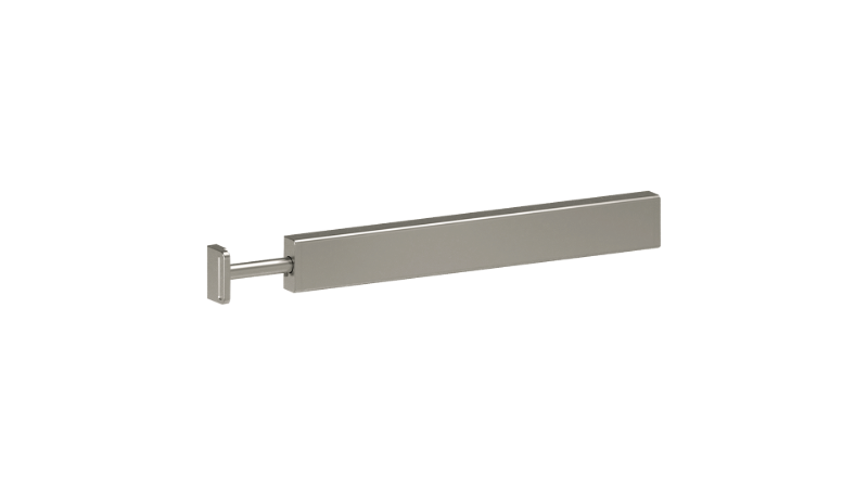 Matte Nickel Color Option for Valet Rack