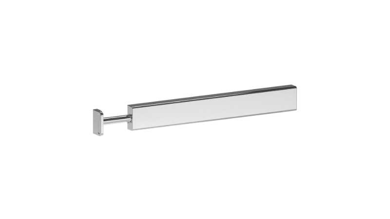 Polished Chrome Color Option for Valet Rack