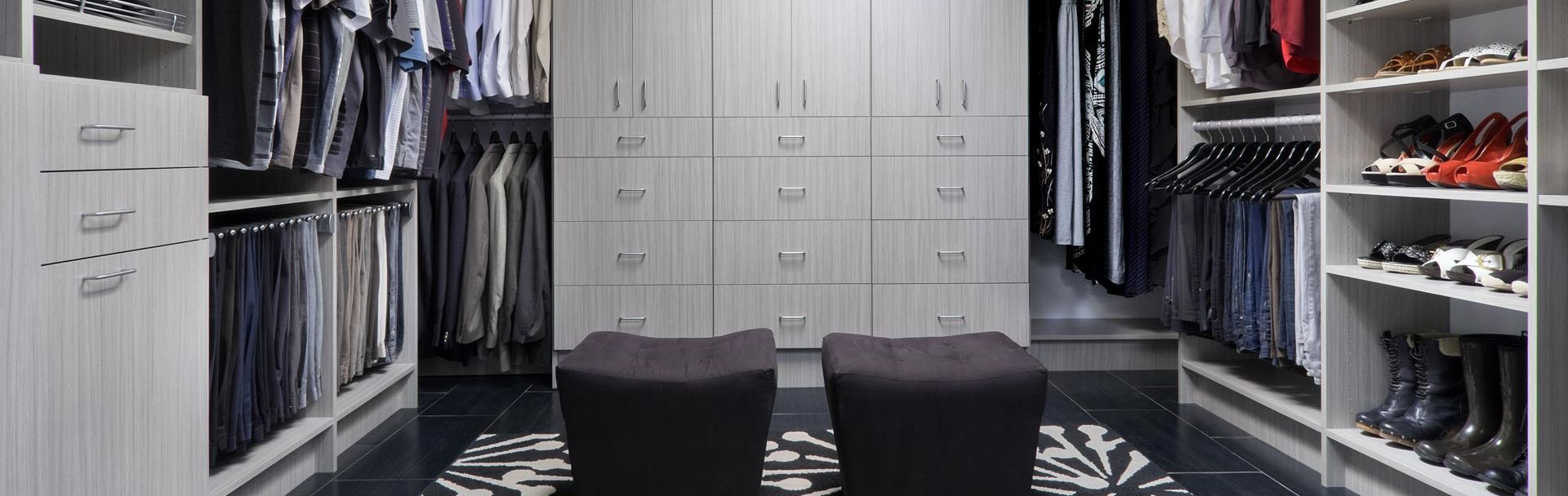 Custom Walk-In Closet System