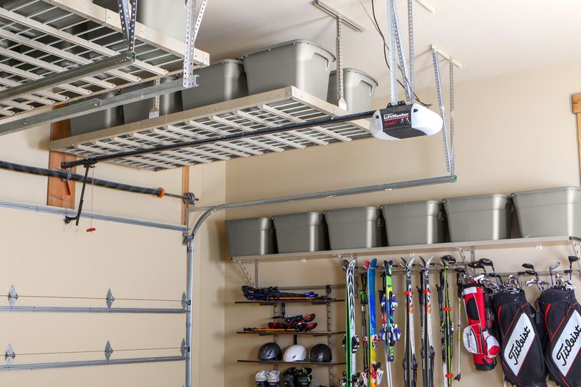 Custom Garage Overhead Storage