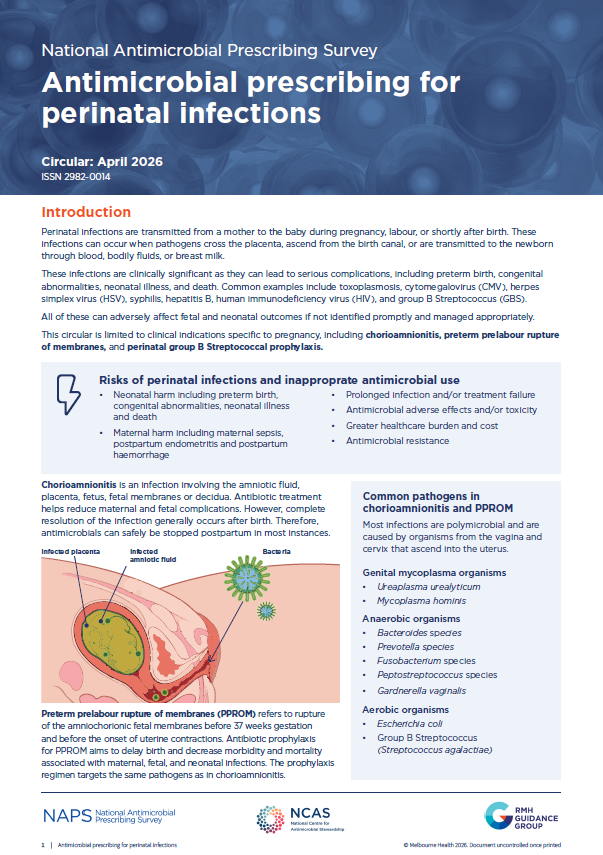 National Centre for Antimicrobial Stewardship