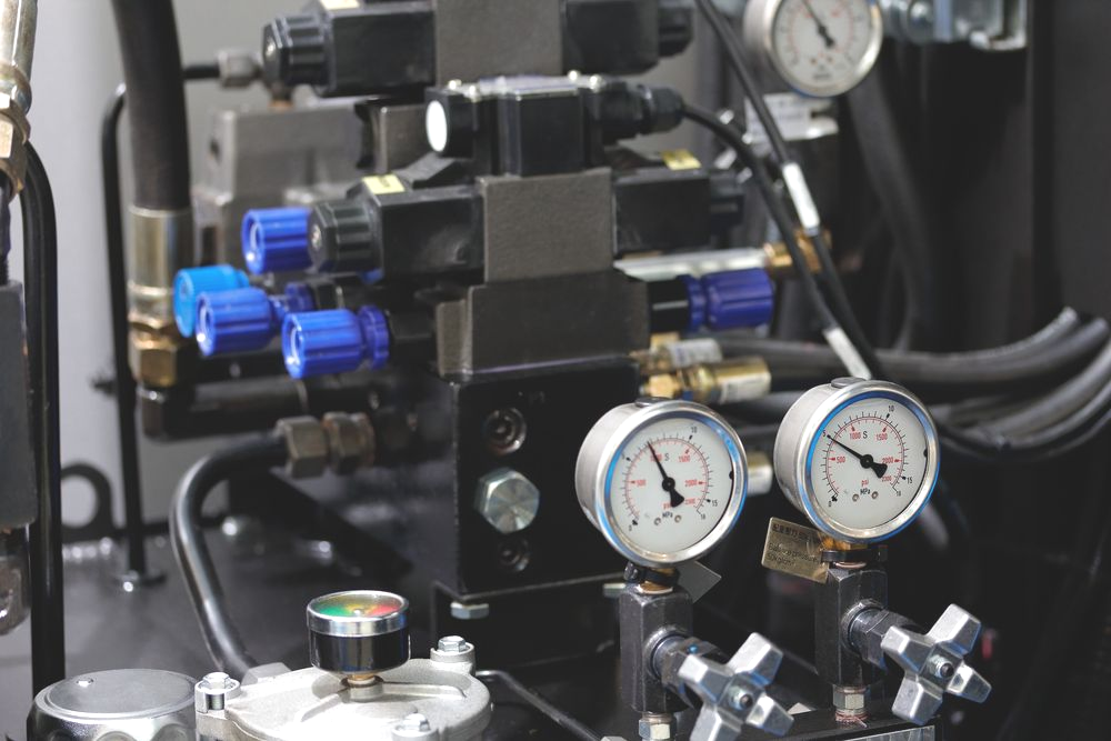 Close-up of a Black Industrial Machine — Fire Maintenance Services (NT) Pty Ltd in Winnellie, NT