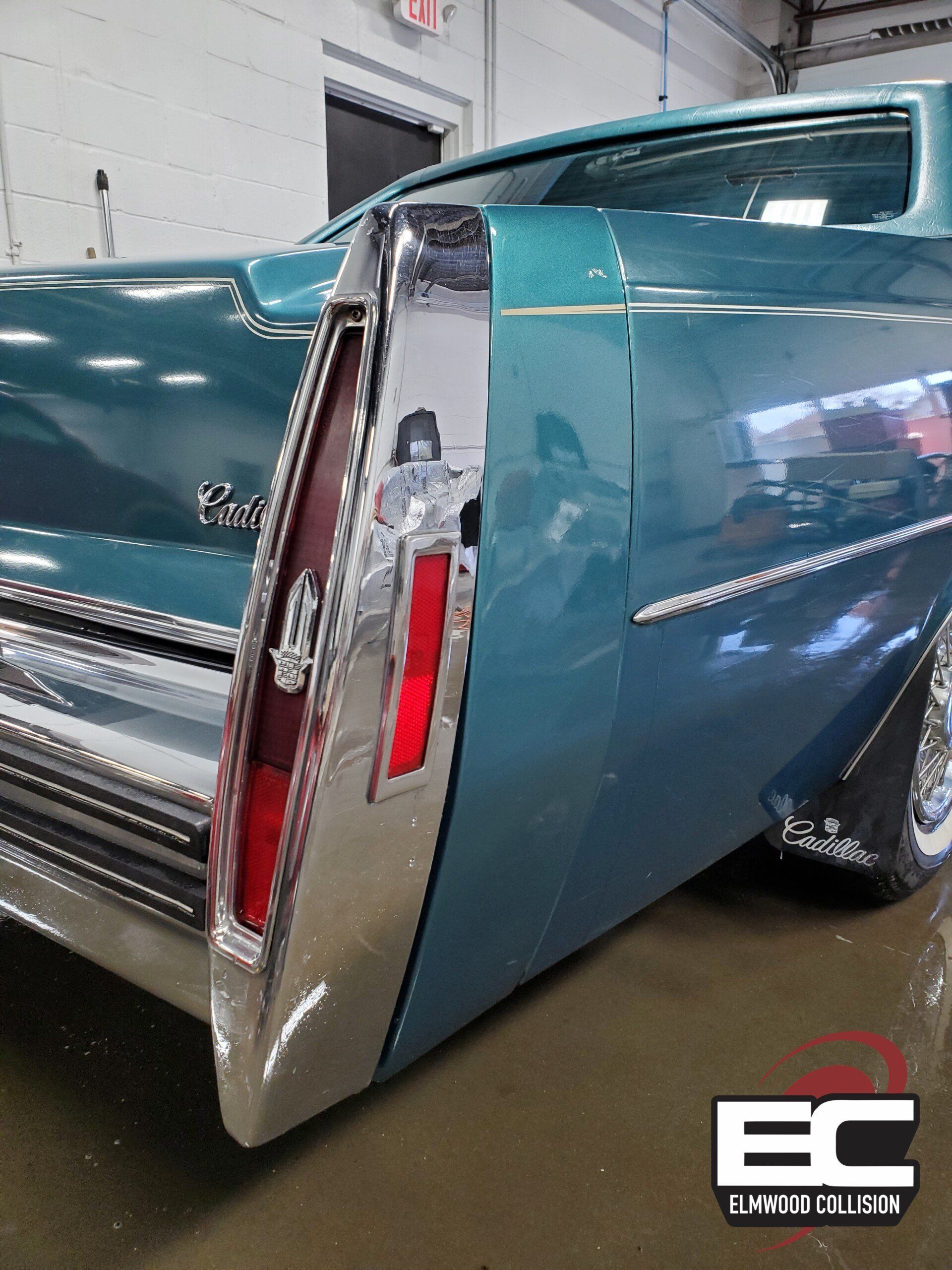 quarter panel extension repair complete at elmwood collision