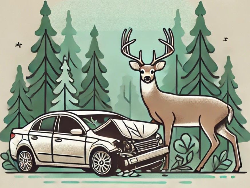 car deer accident repair in western new york