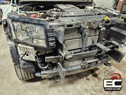 Front-end collision damage inspection after vehicle disassembly at Elmwood Collision in Kenmore, NY.
