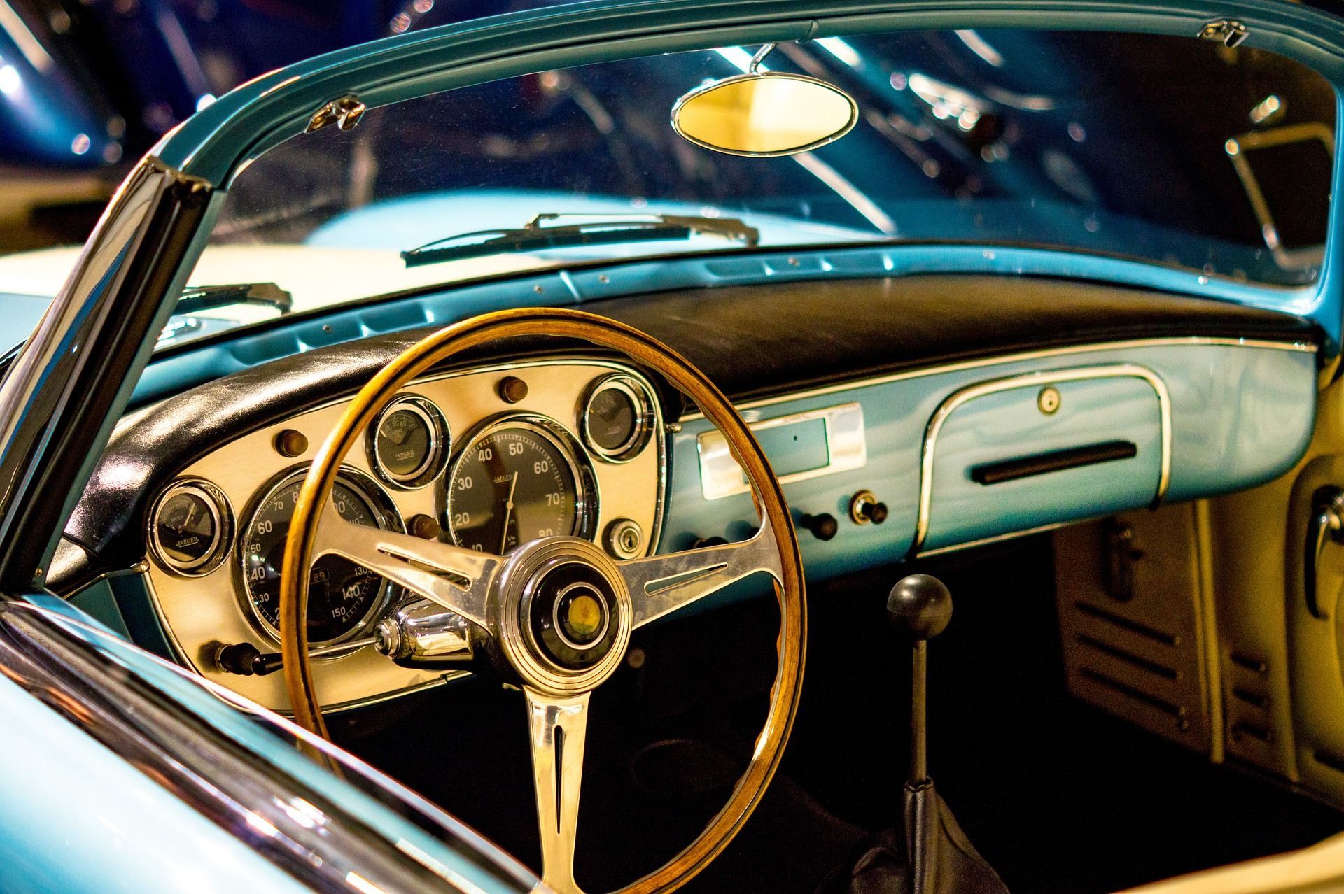 old fashioned car elmwood collision